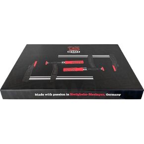 BESSEY Classic, TGA10-SET-135 Special Edition Cast Iron Clamp, Set of 2, Clamps For Woodworking, Bessey Clamp Set