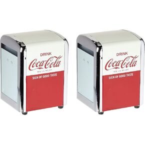 Tablecraft Coca-Cola Dispenser ، Half ، Red (2 Pack)