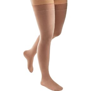 JOBST ACTIVA Opaque 20-30 mmHg Compression Socks Thigh High Closed Toe