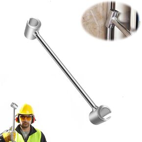 Hinges Gap Adjusting Wrench, Door Hinge Repair Tool for Various Door Hinge Gaps, Door Hinge Repair Spanner,14-18 mm Door Hinge Adjustment Tool Hand Tools Adjustable Wrench Tools (1pcs)