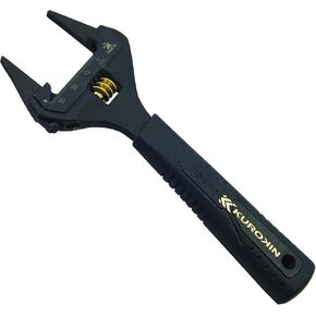 Fujiya Tools, FLT-34-BG, Adjustable wrench Thin Tip Type, Black & Gold color-