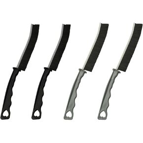 4PCS Household Fine Crevice Brush Narrow Corner Space Multifunctional Cleaning Tool Recess Dust Hard Bristle Brush Bathroom Kitchen Tile Dead End Brush Suitable for Air Conditioner Filter