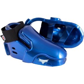 Proforce Thunder Double Layered Kicks Karate Sparring Shoes - Blue - Ch. Medium - 3/4