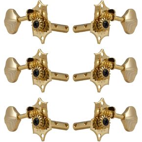 H97g Sta-tite Tuners 3 PER Side Horizontal Gold