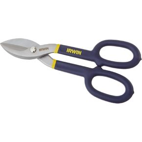 IRWIN Tools Tinner's Snip, Flat Blade, 10-inch (22010)