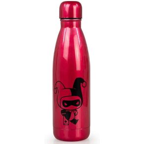 Underground Toys Harley Quinn Stainless Steel Vacuum Hot or Cold Insulated Water Bottle, 17oz