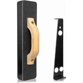 Flooring Tools, NAACOO Heavy Big Tapping Block + Pull Bar, Weight 2.7lbs, Just Tap Floor Directly 1-2 Times to Complete Wood Flooring Installation without Mallet. More Durable, Efficient and Safer.