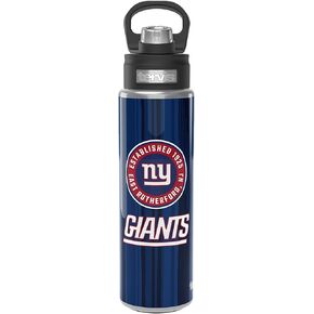 Tervis NFL New York Giants-All in Water, 24oz Wide Mouth Bottle, Stainless Steel