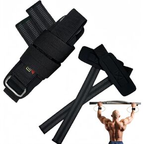 Premium Padded Wrist Straps,Equipped with anti slip thick wristband support strap for Weightlifting, Gym, Bodybuilding, Powerlifting, Strength Training, Deadlifts