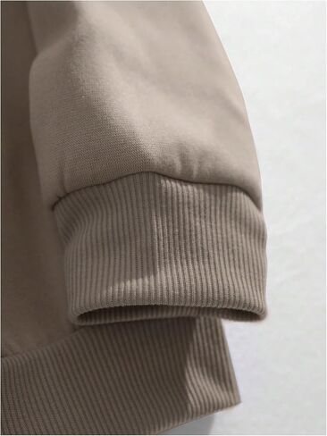 SOLY HUX Women's Basic Long Sleeve Sweatshirt Pullovers Crewneck Casual Fall Shirt Tops in Saudi Arabia