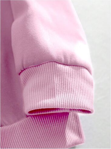 SOLY HUX Women's Basic Long Sleeve Sweatshirt Pullovers Crewneck Casual Fall Shirt Tops in Saudi Arabia