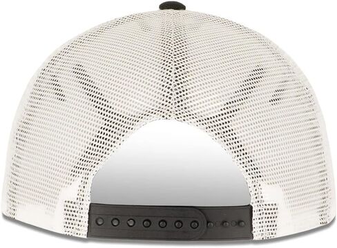 New Era LA Los Angeles Angels 9FIFTY Mesh Trucker Cap, Adjustable Hat Black in Saudi Arabia