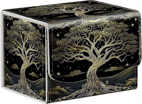 for MTG Deck Box,Store and Protect for Mtg Commander Decks and Cards with this Durable Card Storage Box,Designed Specifically for Mtg Players, Ancient Tree in Saudi Arabia