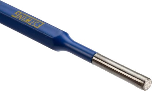 Estwing 12-Piece Cold Chisel, Pin, Center and Starter Punch Set, Hardened CrV Steel (42524) in Kuwait