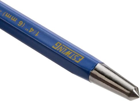 Estwing 12-Piece Cold Chisel, Pin, Center and Starter Punch Set, Hardened CrV Steel (42524) in Kuwait