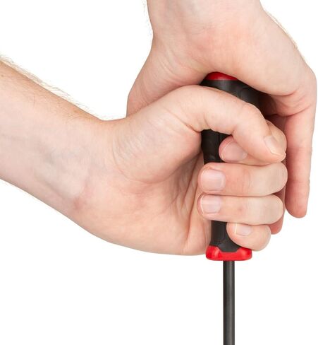 TEKTON 3/32 Inch Hex High-Torque Black Oxide Blade Screwdriver | DHX11094 | Made in USA in Saudi Arabia