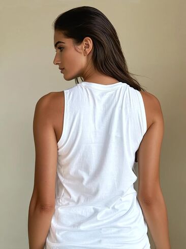 Tank Tops for Women, Cotton Tank Tops, Women's Sleeveless Tank Tops, Halter Tops for Women, Fashion Regular Fit, Yoga Tops in Saudi Arabia