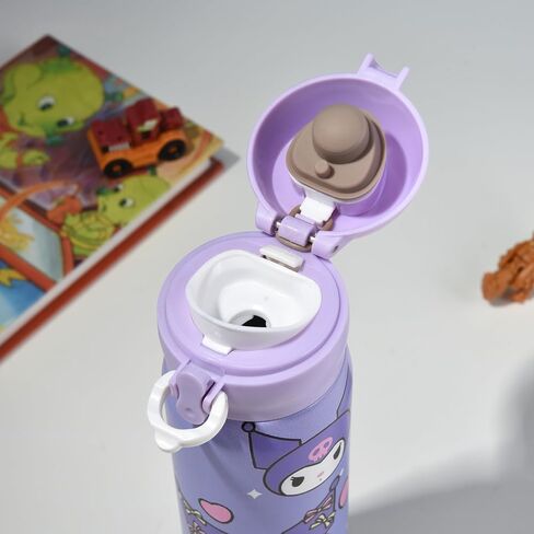 Kawaii Water Bottle, Reusable Water Bottle for Girls 500ml (kura) in Saudi Arabia