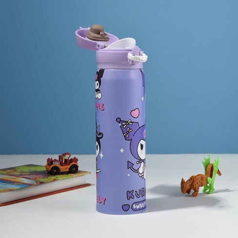 Kawaii Water Bottle, Reusable Water Bottle for Girls 500ml (kura) in Saudi Arabia