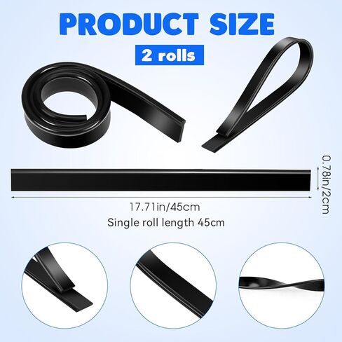 2pcs 18 بوصة استبدال الممسحة المطاط بديل شفرات إعادة ملء السيليكون استبدال الأسرة silicone squeegee إعادة ملء الاستبدال النافذة squeegee الشفرات الاستبدال الشفرات in Kuwait