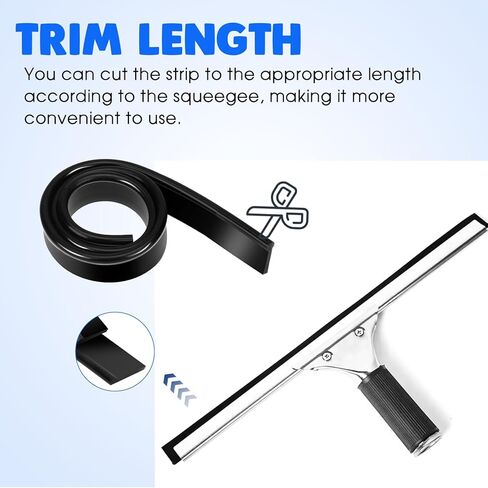 2pcs 18 بوصة استبدال الممسحة المطاط بديل شفرات إعادة ملء السيليكون استبدال الأسرة silicone squeegee إعادة ملء الاستبدال النافذة squeegee الشفرات الاستبدال الشفرات in Kuwait