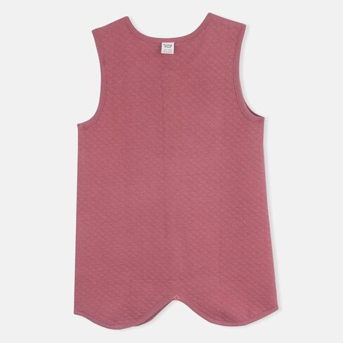 OrganicBoom 100% Certified Organic Cotton Smile Baby Sleeping Quilted Jacquard Vest Soft Wearable Blanket in Saudi Arabia