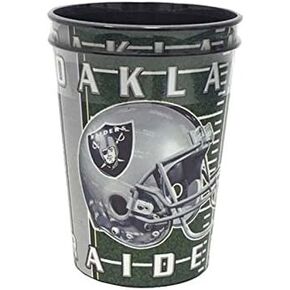 NFL Oakland Raiders Cup, 16-ounce, 2-Pack