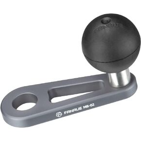 FANAUE Bolt Head Adapter Ball Base with 10mm Mounting Hole,MB-02 Aluminum Alloy Mount Base for RAM Mounts B Size 1 Inch Ball Double Socket Arm