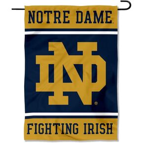 Irish ND Logo Garden Banner Flag