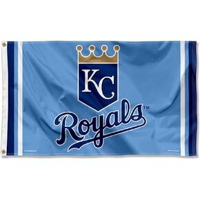 Kansas City Royals Powder Blue Flag and Banner