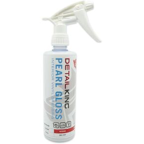 التفاصيل King Pearl Gloss - منظف وملابس السيارة الداخلية - منظف الفينيل الصلب والناعم، منظف الجلد - حماية من الأشعة فوق البنفسجية - 16oz