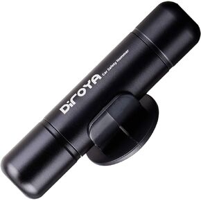 Safety Hammer Emergency Window Glass Breaker and Seatbelt Cutter Escape Tool (Black, Color)