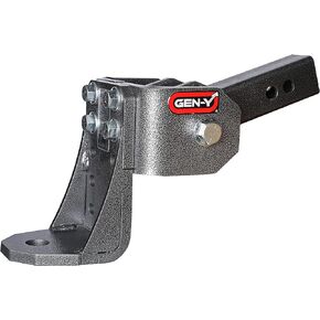 GEN-Y The Glyder Series - Torsion-Flex, 2" Shank with Bolt-On 6" Drop/Rise Attachment