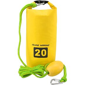 ISURE MARINE 2-in-1 PWC Sand Bag Anchor Adjustable Buoy for Small Boats, Power Watercrafts, Canoes and Kayaks
