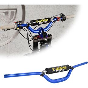 RUTU Handlebars for Surron Mid Riser, 31.8mm Dirt Bike Handlebar with Foam Pads, 6061 Aluminum Handle Bar with Reducing Craft Fits Surron Light Bee Talaria Sting Electirc Motorcycle-Black