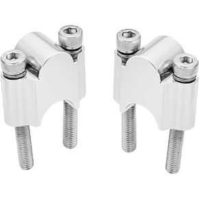 1 1/8" 30mm Handlebar Riser Clamp Spacer Universal Compatible with Yamaha Can-Am Spyder F3 BMW Ducati Triumph