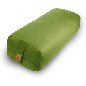 Yoga Bolster Pillow 26x10.5x5.5in Rectangular Yoga Pillow Supportive Meditation Cushion Restorative Yoga 100% Cotton Meditation Pillow Supportive Yoga Accessories
