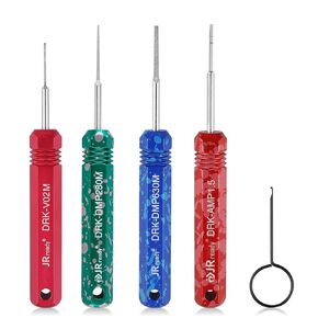 JRready ST5234 Pin Extractor Tool Set for AMP Super Seal1.5 /Metri Pack 150,280/TE 968880,968849/ JST Connector kit,Automotive Wire connectors Sealed Male/Female Terminal Removal Tool Kit 5PCS