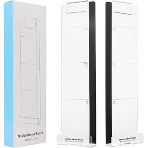 Monitor Memo Board,Monitor Sticky Note Holder,Computer Accessories for Desk,Unique Desk Accessories Gifts for Office Women/Man 1Set (Left & Right) (with Phone Holder) in Kuwait