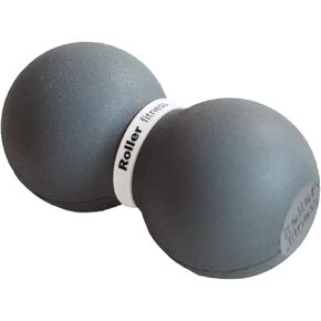 Infinity Roller, Peanut Foam Roller, Large 8-Inch Double Massage Ball Exercise Roller (Black - Firm)