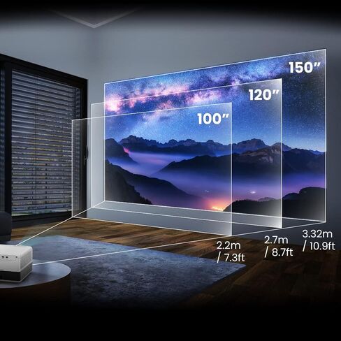 جهاز عرض ذكي BenQ GP500، True 4K HDR، مكبر صوت بلوتوث 5Wx4 360˚ صوت، نطاق ألوان DCI-P3 فائق الاتساع، تلفزيون Android، التركيز التلقائي وحجر المفاتيح، شاشة كبيرة 120 بوصة مع تكبير 1.3x in Saudi Arabia