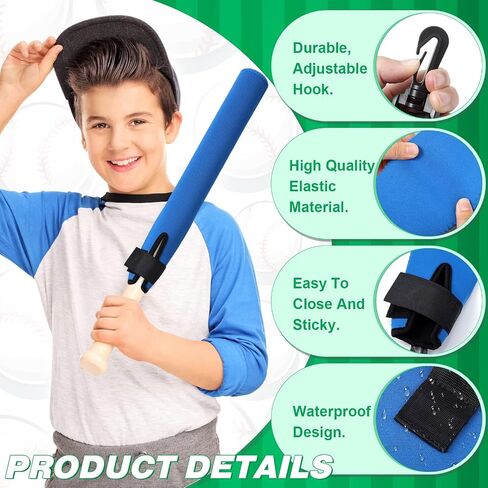 Deekin 4 Pcs Baseball Bat Sleeves Softball Bat Warmers for Composite Bats Durable Softball Bat Sleeve Protector Bat Cover for Sport Women Men Adults in Saudi Arabia