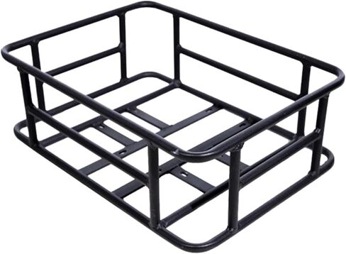 سلة الدراجة الكهربائية الخلفية القابلة للإزالة للبضائع المعدنية ذات سعة كبيرة، يتم تجميع الإطار الأمامي بسرعة، سلة الدراجة المعلقة in Kuwait