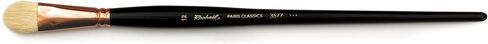 Raphael Paris Classics 3577 Long Handle Brush, Short Filbert, 2, White in Saudi Arabia