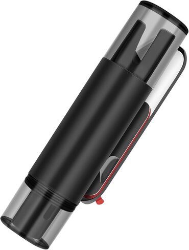 Black Mini Car Safety Hammer, 2-in-1 Portable Spring-Loaded Window Breaker and Seatbelt Cutter Car Escape Tool for Land/Underwater Glass Breaker Survival Tool Car Emergency Accessories in Saudi Arabia