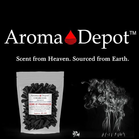 1'' Kush Charcoal TOPFLOW Incense Cones (180-200) in Saudi Arabia