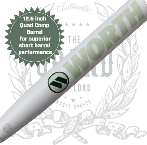 يستحق | 2023 | مضرب الكرة اللينة جراند سلو بيتش | نموذج كول كامبل | XXL | الولايات المتحدة الأمريكية | 12.5" برميل in Kuwait