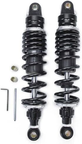305mm 12 inch 7mm Spring Universal Motorbike Air Shock Absorber Rear Suspension ATV Quad Scooter Dirt Bike Adjustable Inflatable Air Damping in Saudi Arabia