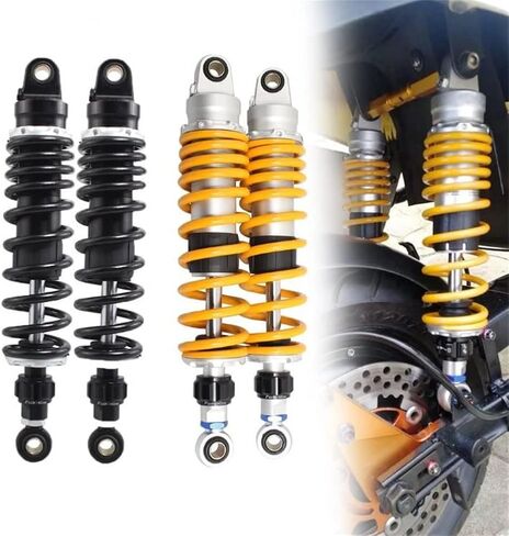 305mm 12 inch 7mm Spring Universal Motorbike Air Shock Absorber Rear Suspension ATV Quad Scooter Dirt Bike Adjustable Inflatable Air Damping in Saudi Arabia