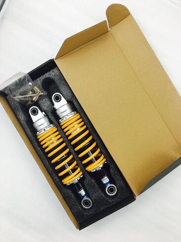 305mm 12 inch 7mm Spring Universal Motorbike Air Shock Absorber Rear Suspension ATV Quad Scooter Dirt Bike Adjustable Inflatable Air Damping in Saudi Arabia
